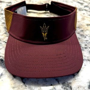 EUC New Arizona State Sun Devils Top of the World Rod Visor